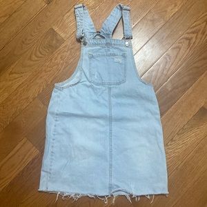Wild Fable denim overall skirt XS